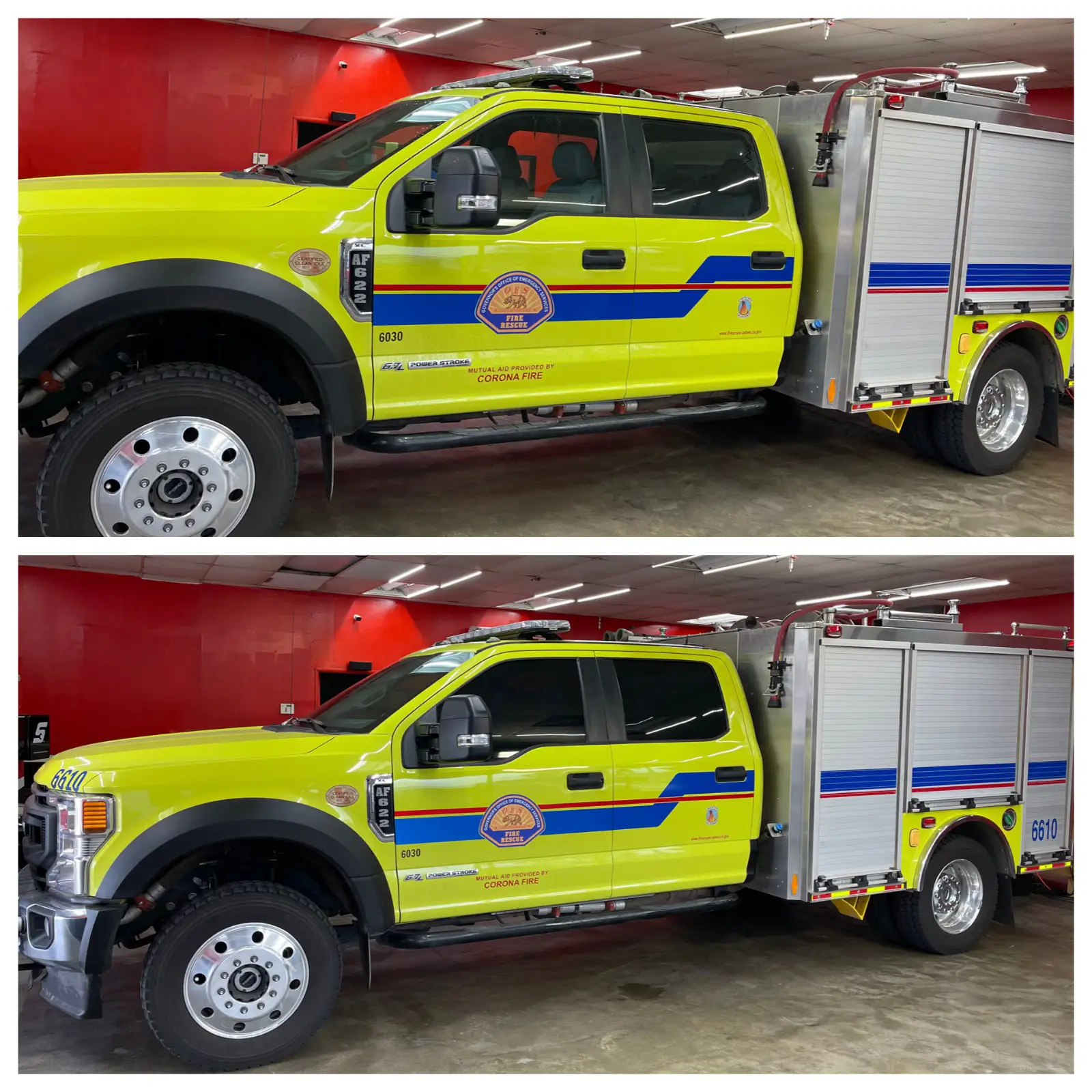 Fire Rescue Vehicle with 3M