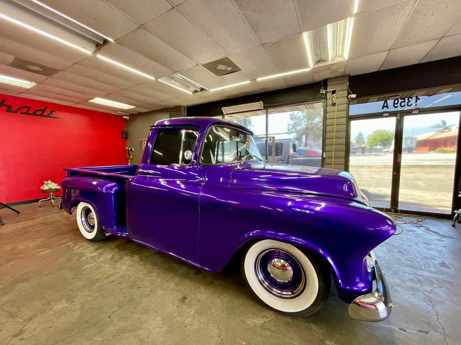 Old-school Chevrolet pick-up