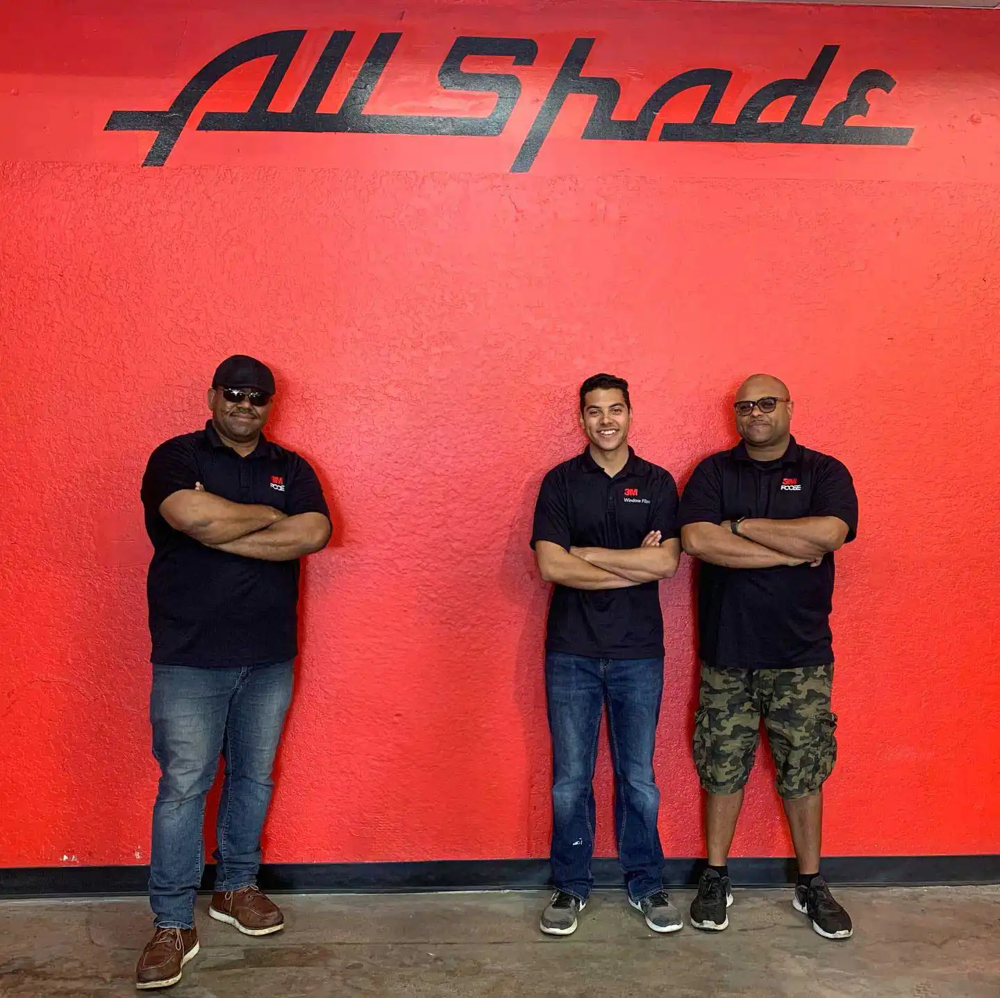 All Shade Glass Tinting professional team in Corona, CA - 3M Authorized Dealer